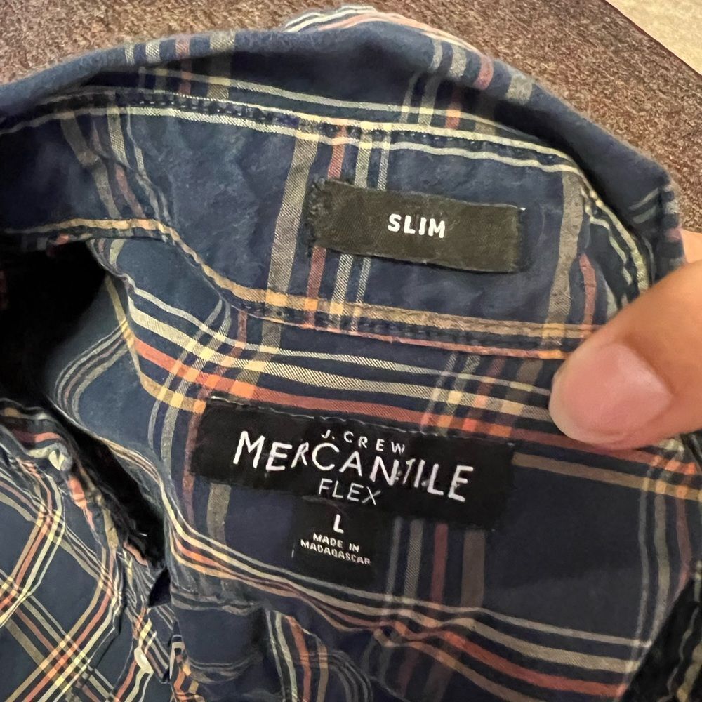 J crew slim‎ button down L - Picture 9 of 9